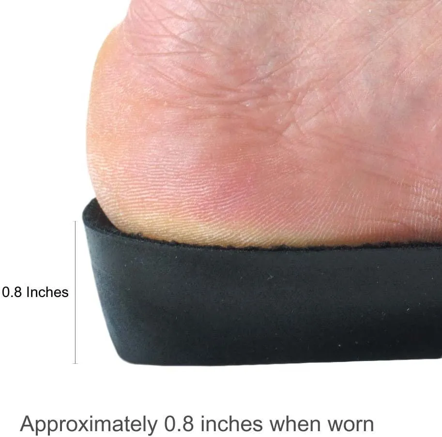 1 Inch Leg Length Discrepancy Full Length Insoles Lifts for Uneven HIPS (2 Lefts Large)