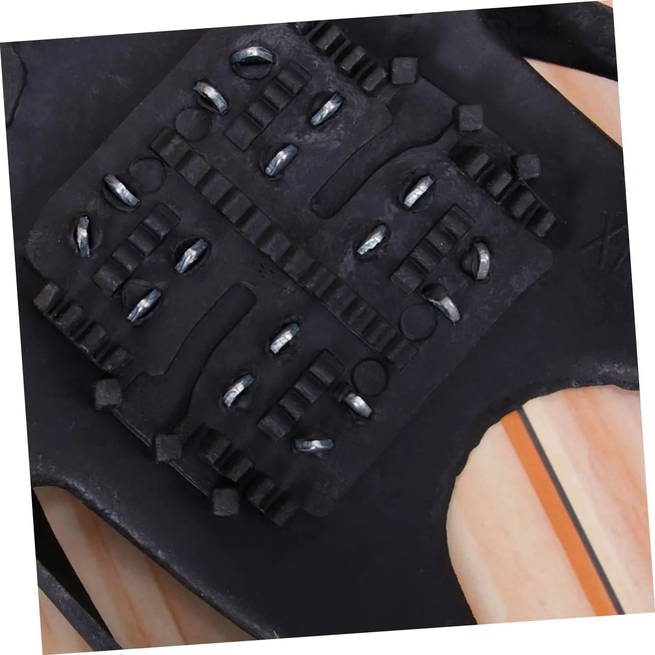 1 Pair 24 Anti-Slip Shoe Cover Snowfield Shoes Climbing Shoe Cover Ice Crampons Snowfield Cleats