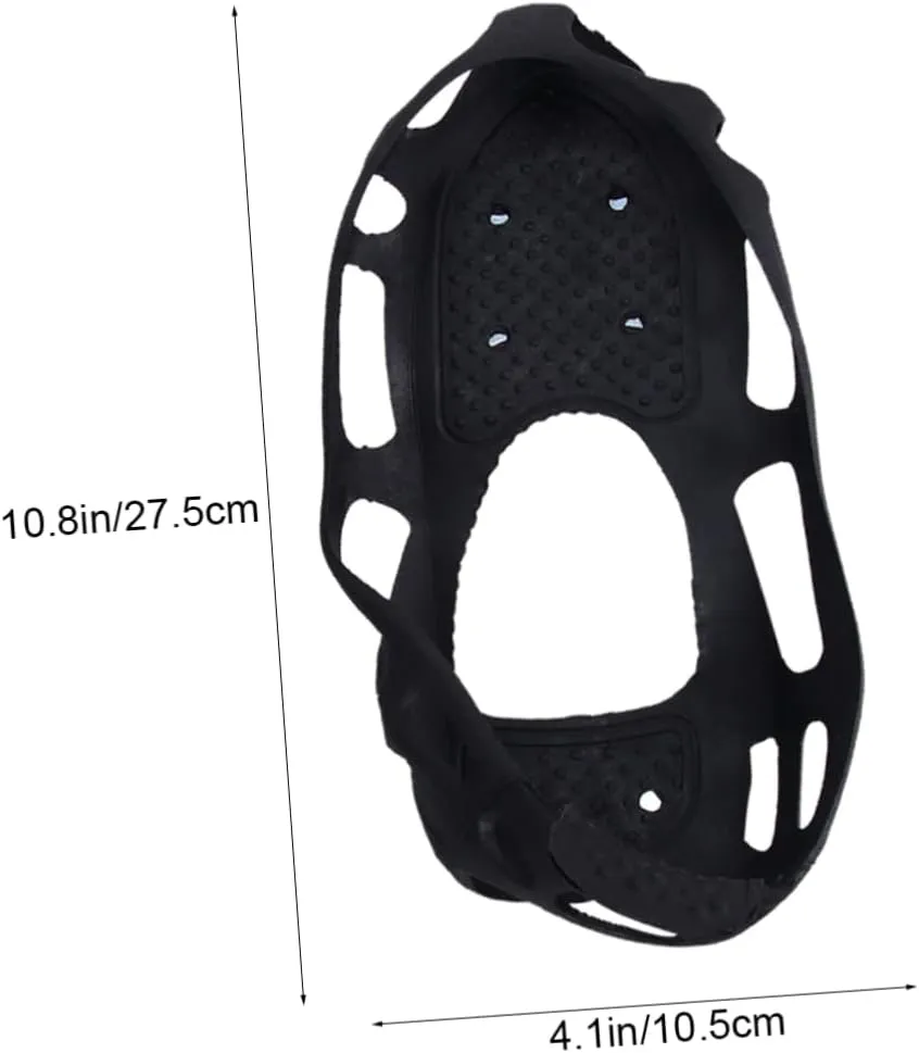 1 Pair 24 Anti-Slip Shoe Cover Snowfield Shoes Climbing Shoe Cover Ice Crampons Snowfield Cleats