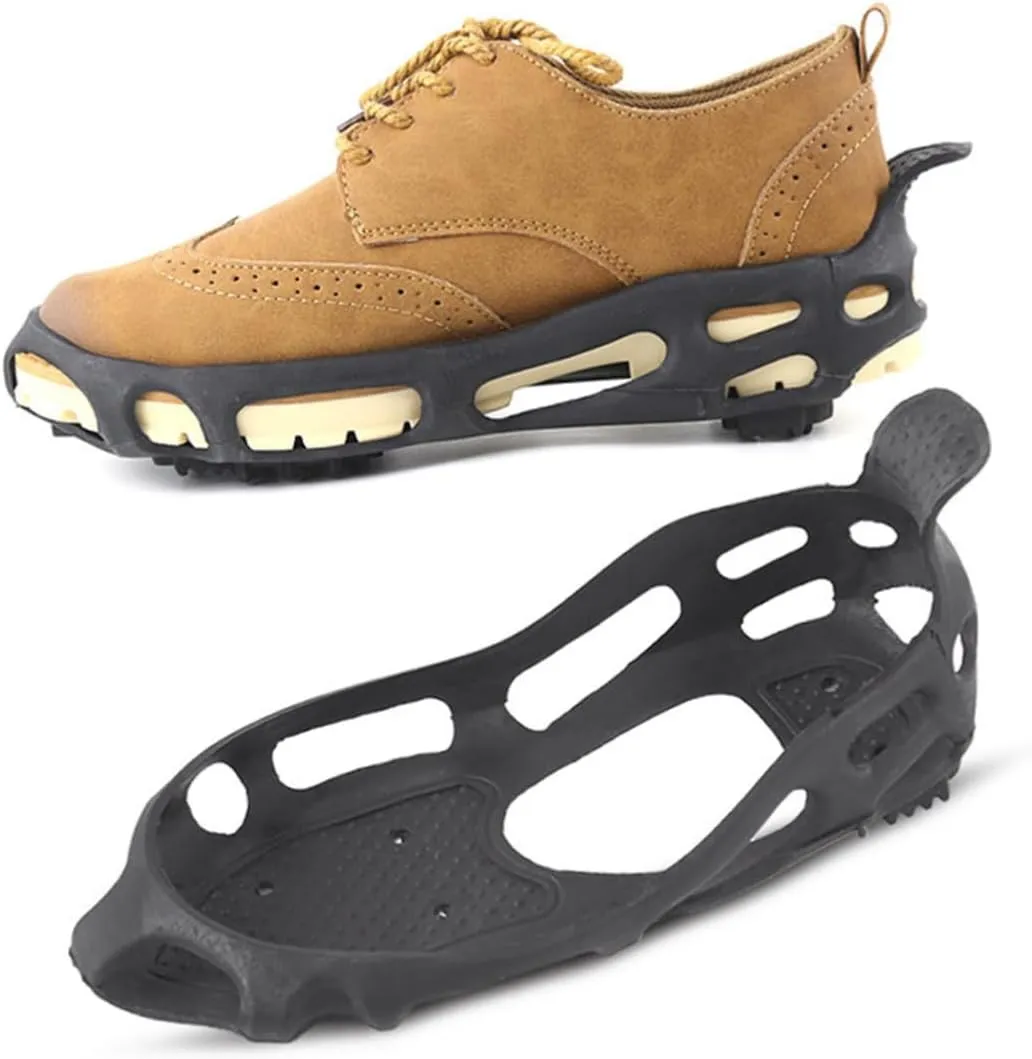 1 Pair 24 Anti-Slip Shoe Cover Snowfield Shoes Climbing Shoe Cover Ice Crampons Snowfield Cleats