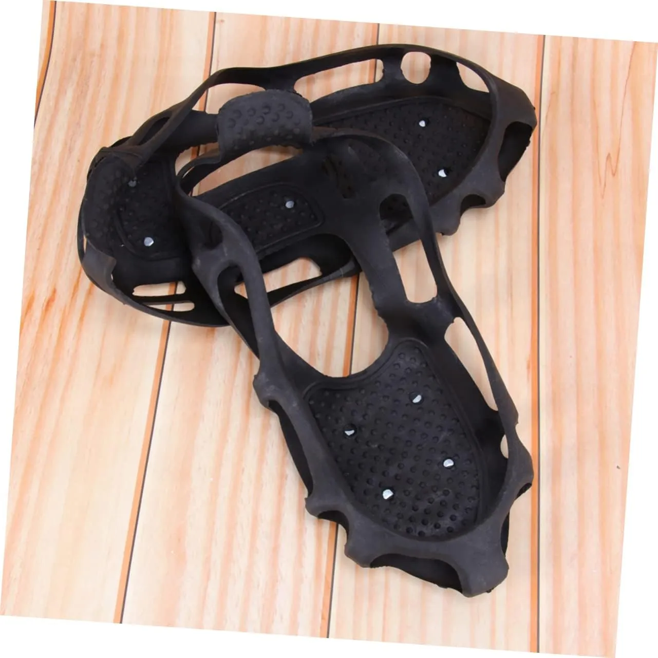 1 Pair 24 Anti-Slip Shoe Cover Snowfield Shoes Climbing Shoe Cover Ice Crampons Snowfield Cleats