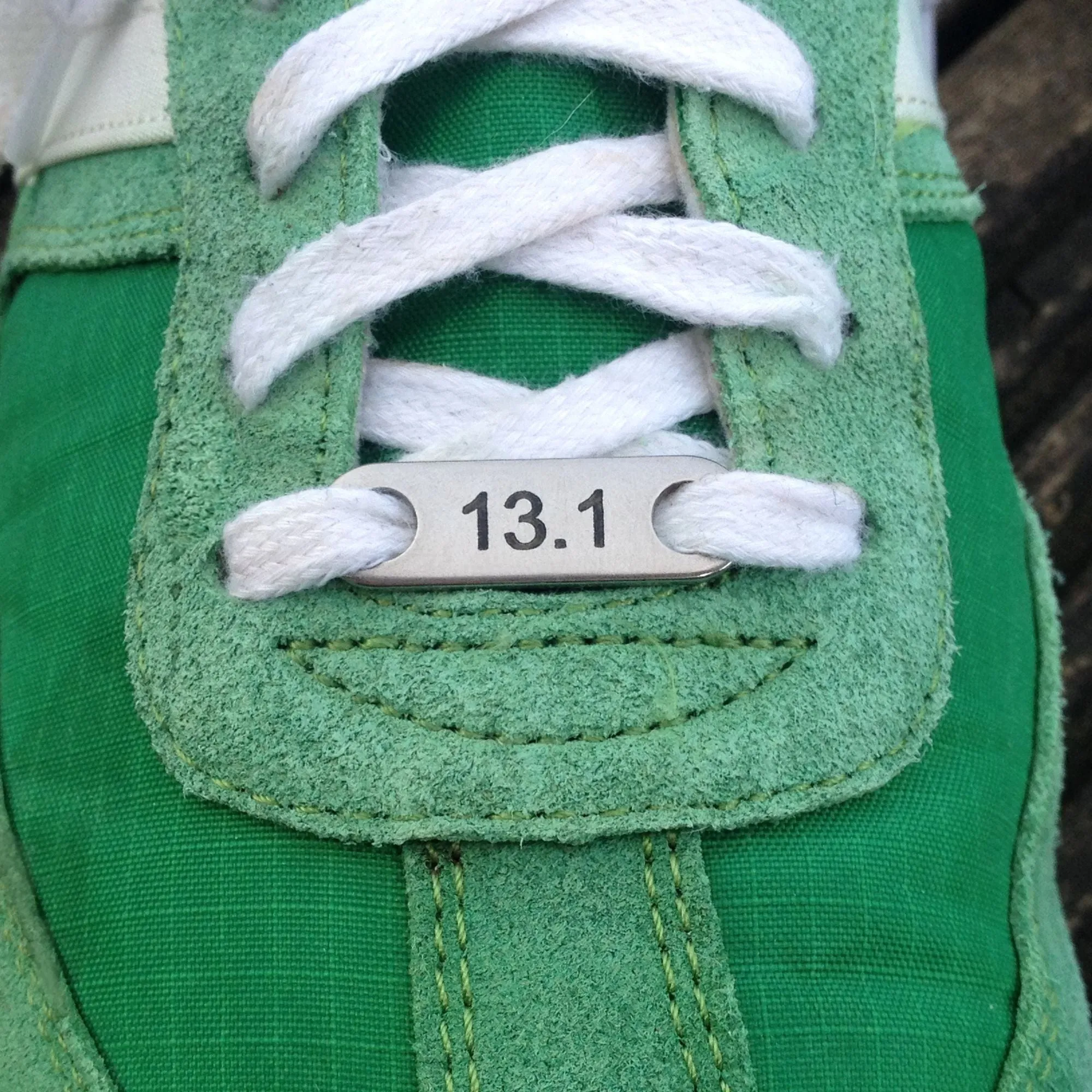 13.1 Half Marathon Shoe Tag