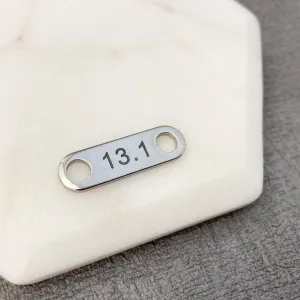13.1 Half Marathon Shoe Tag