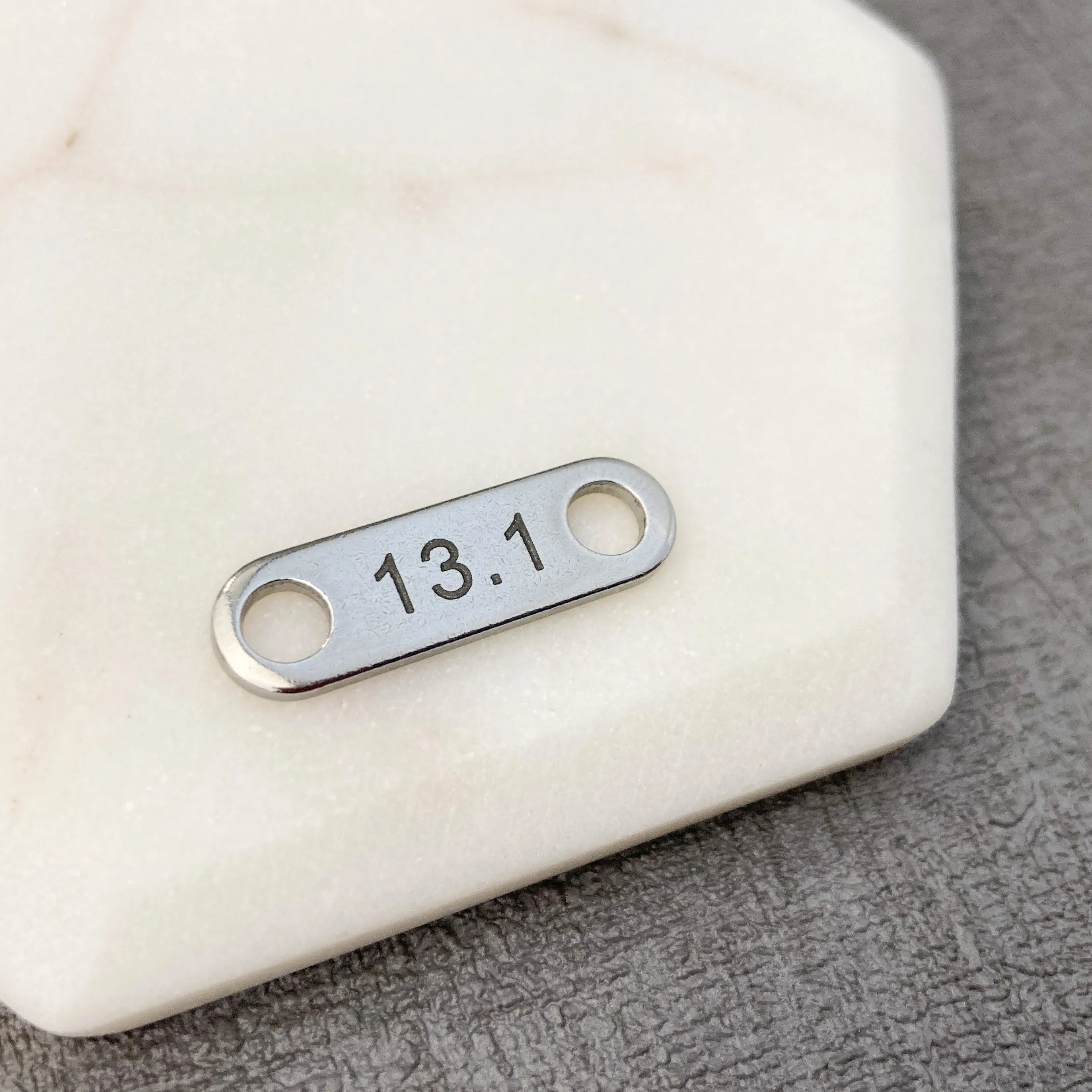 13.1 Half Marathon Shoe Tag