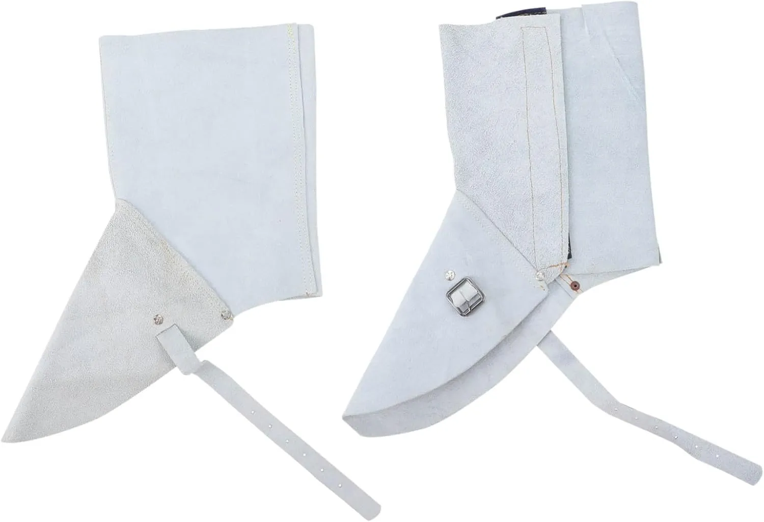1Pair Leather Welding Spats Shoe Covers for Welding Protection Fit Durable and Wear Resistant Leather for Automotive Machinery