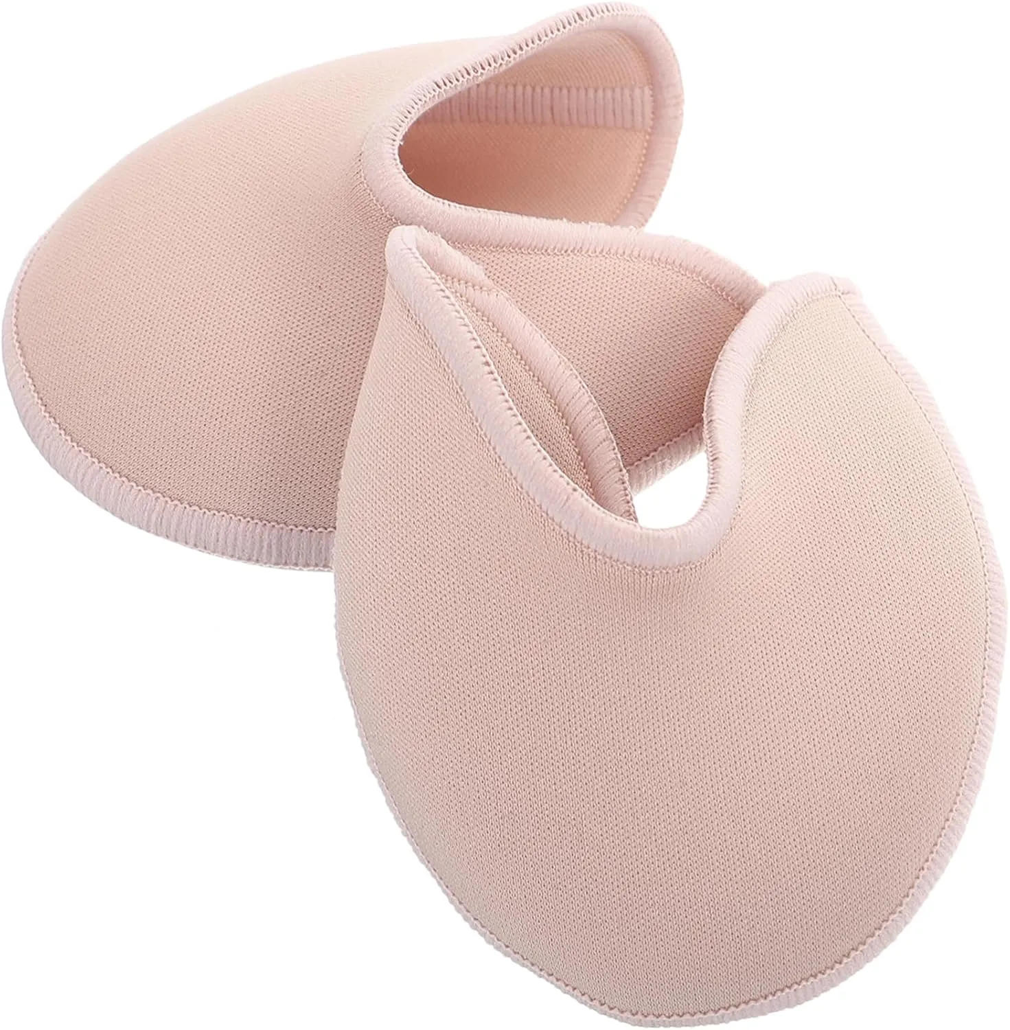 1Pair Toe Wrapped Protector for Women Slip Half Socks Comfortable Forefoot Cushion Flexible and Reusable Toe Pads for Dance and Everyday Use for Ballet and Foot Care