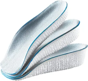 1set Height Increase Insoles for Men and Women Arch Support Shoe Inserts Breathable Insoles for and Sports Reusable Soft Foot Inserts for Reduced Fatigue 3pairs