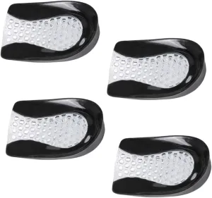 2 Pair Anti-wear Heel Pads Shock Absorbing Foot Pads for Sports Shoes Leather Boots Casual Warm Shoes Soft Comfortable Washable