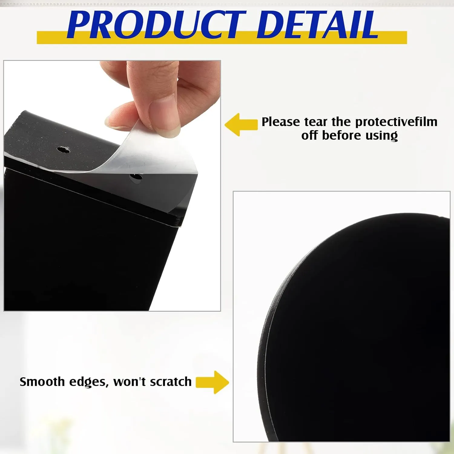 20 Pieces Acrylic Shoe Wall Shelf Floating Shoe Display Shelf Easy to Install Sneaker Shelves Wall Mounted for Collectible Collections, Includes Cross Screws, Expansion Tubes (Black, Medium)