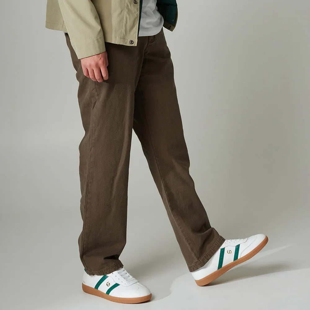 2001 Parallel - White Art Soft Leather/Forest Green Leather