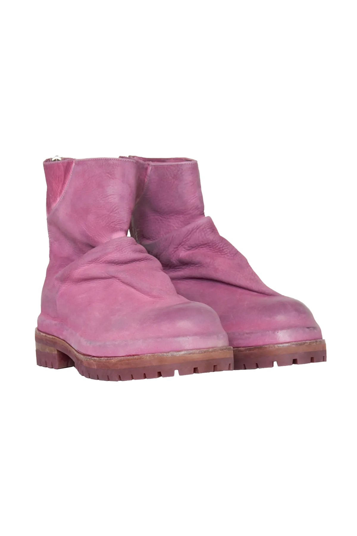 424 Marathon Boots Distressed Pink