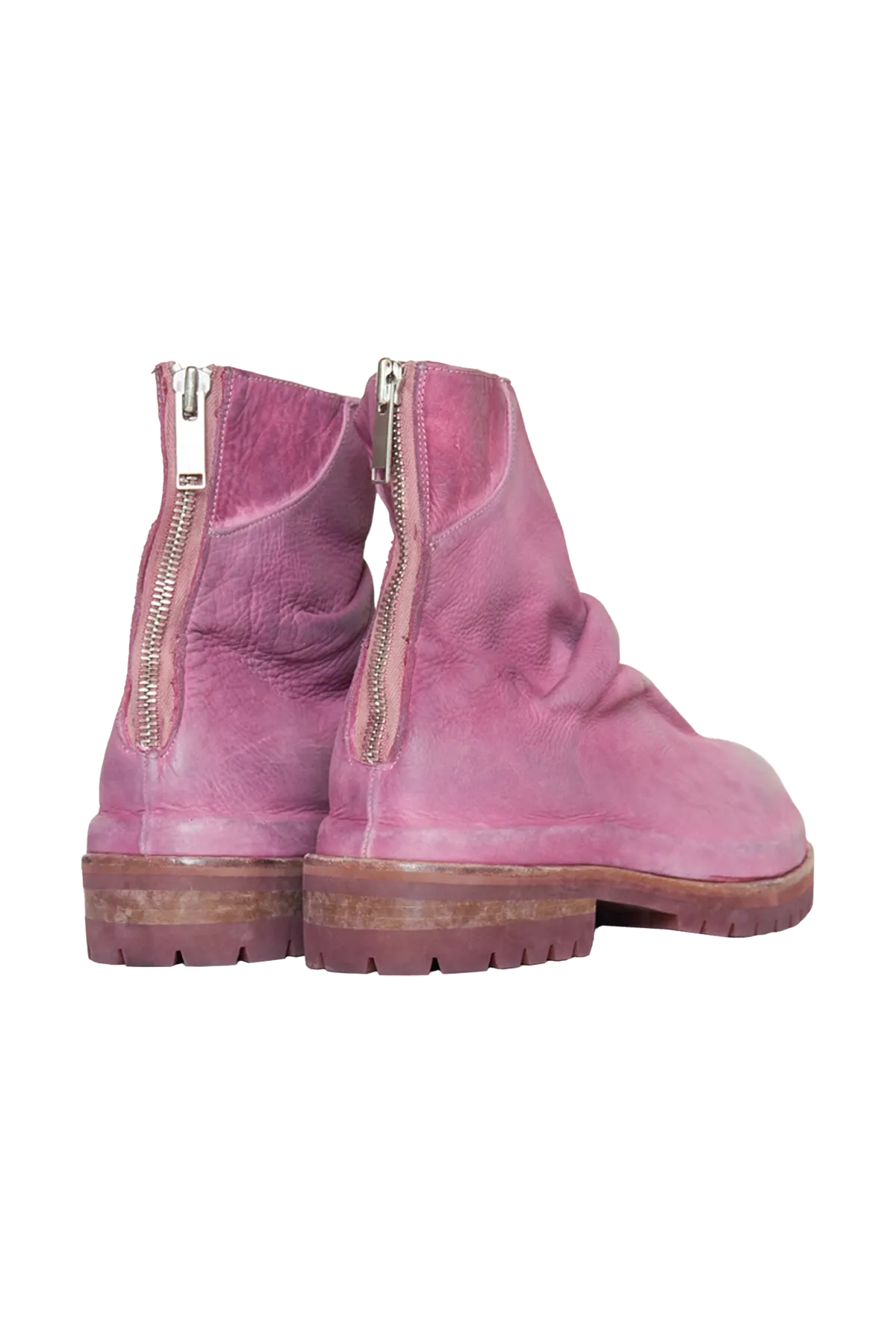 424 Marathon Boots Distressed Pink