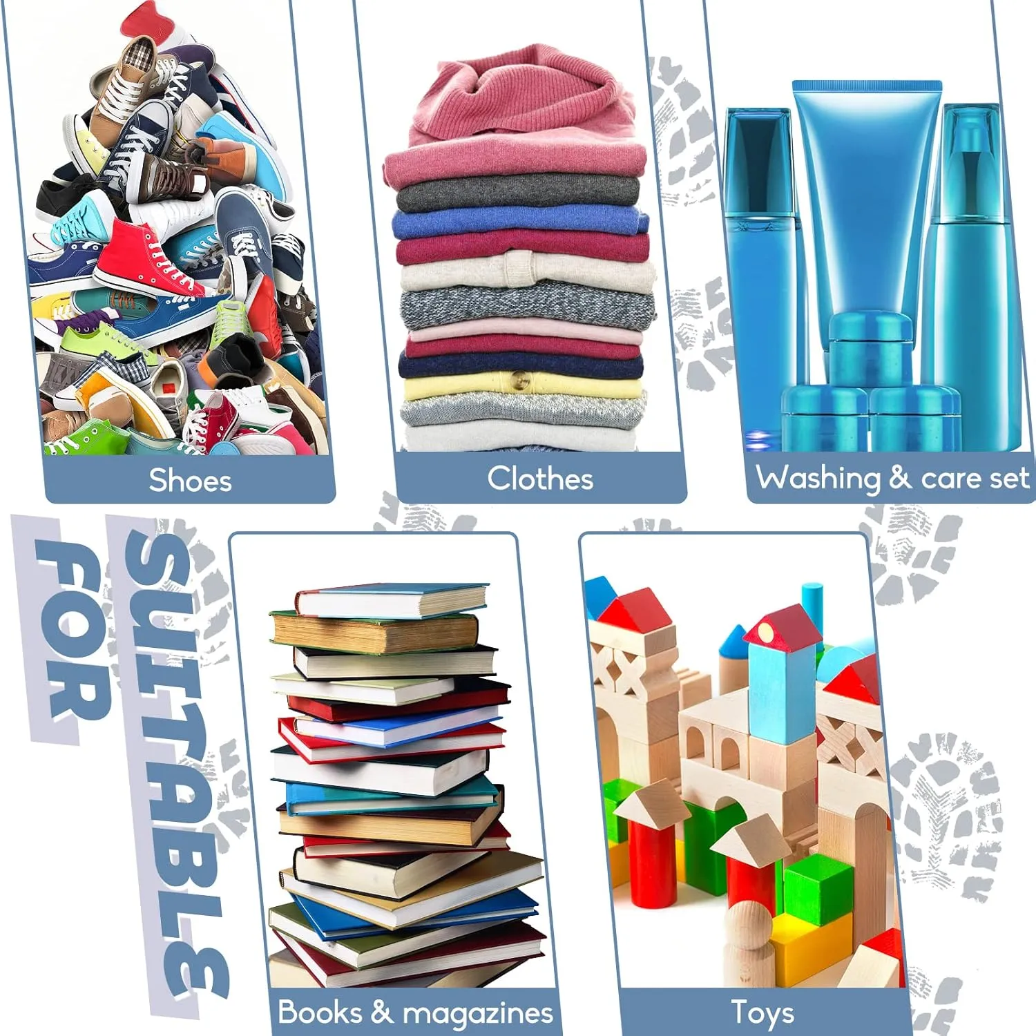 50 Pcs Shoe Bags for Travel,Large Transparent Travel Shoe Bags for Packing,Clear Plastic Drawstring Bags Shoe Dust Bags,Portable Shoes Organizers Pouch with Rope for Men and Women
