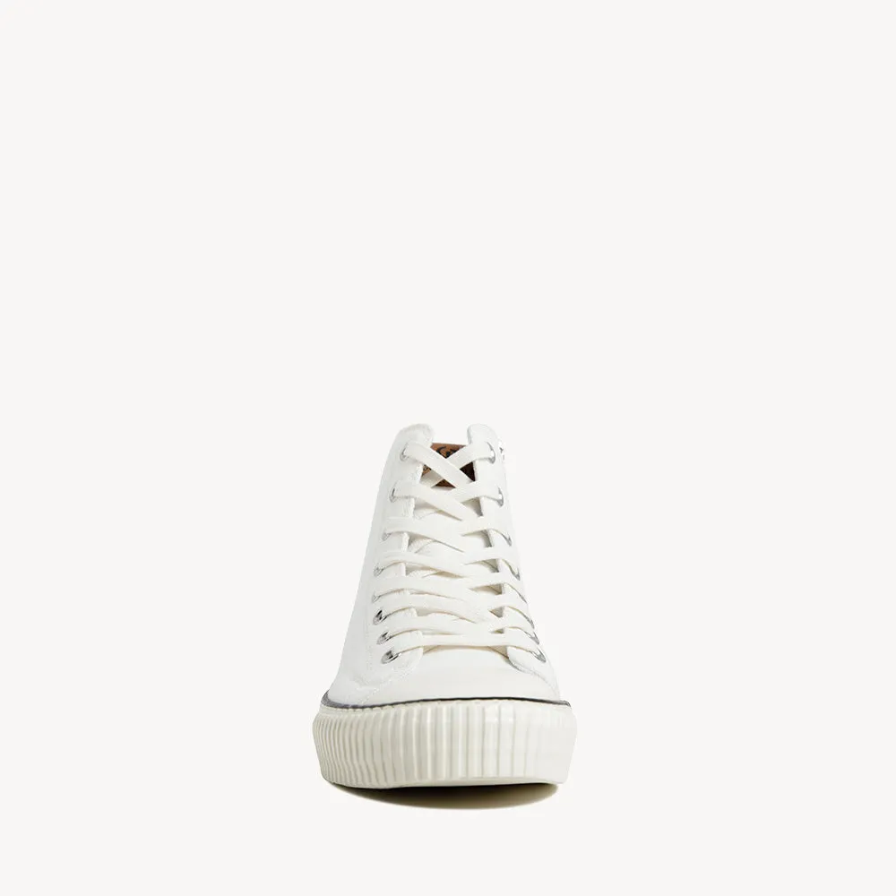 5002 H Top - White Organic Canvas/Cream Sole