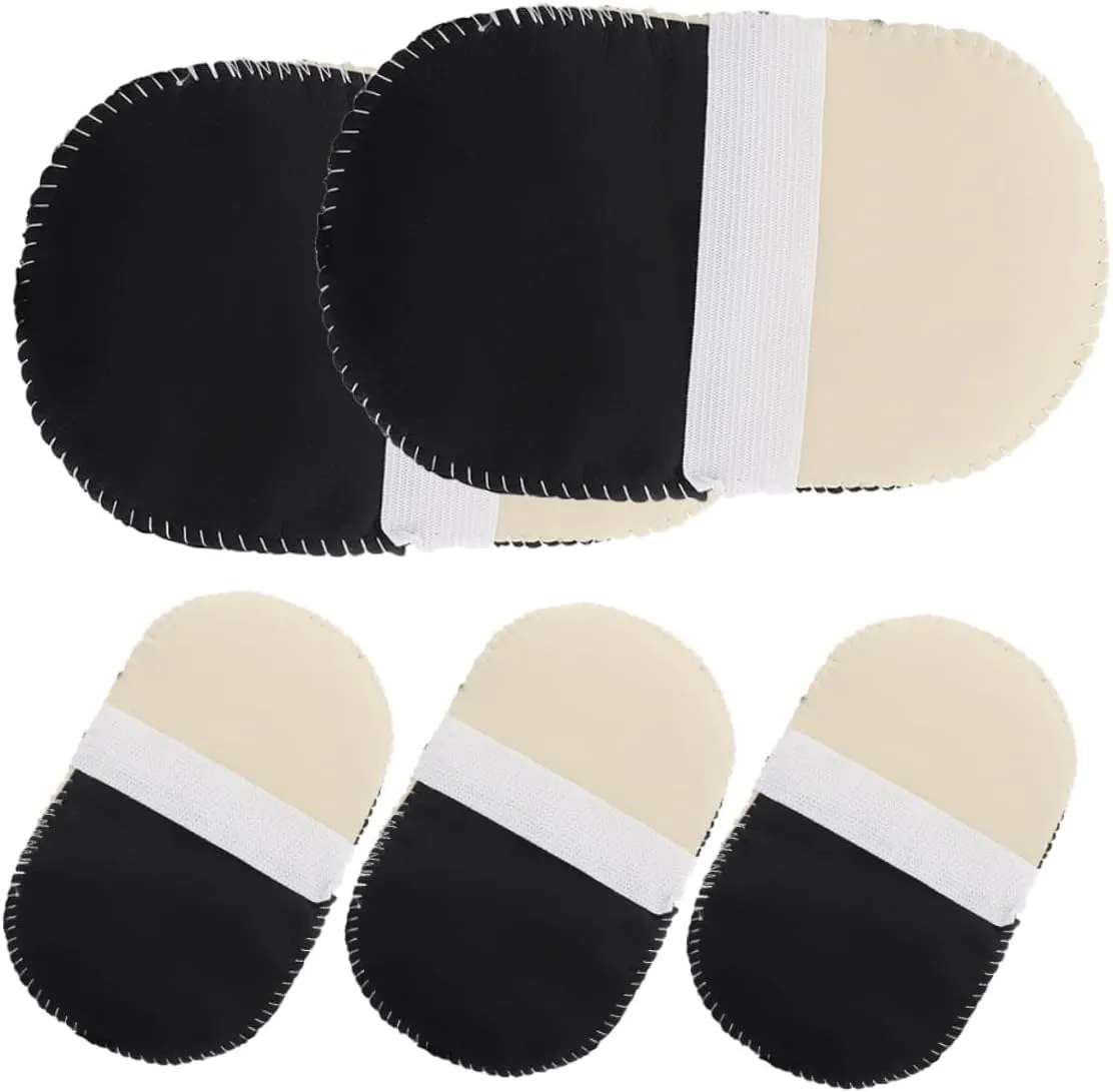 5Pcs Boot Polishing Gloves Fit Shoe Cleaning Mitts for Athletic Shoes Soft Material for Scratch Shine Multiuse for Cars and Furniture