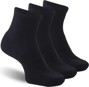90% Merino Wool Socks for Men Women, Soft Thin Ankle Socks for Athletic Running Hiking Cycling 3 Pairs