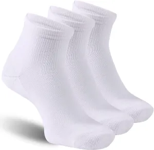 90% Merino Wool Socks for Men Women, Soft Thin Ankle Socks for Athletic Running Hiking Cycling 3 Pairs