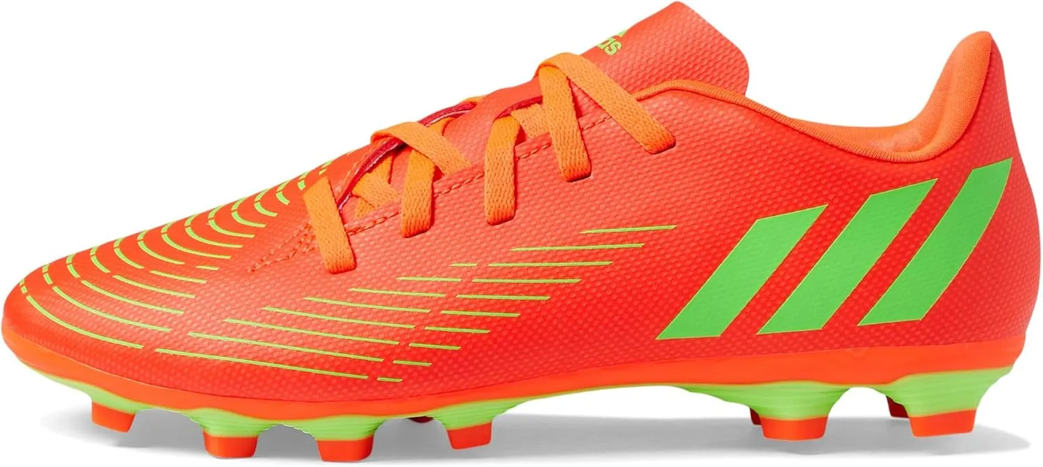 adidas Unisex Predator Edge.4 Flexible Ground Soccer Shoe - Kids Soccer Cleat