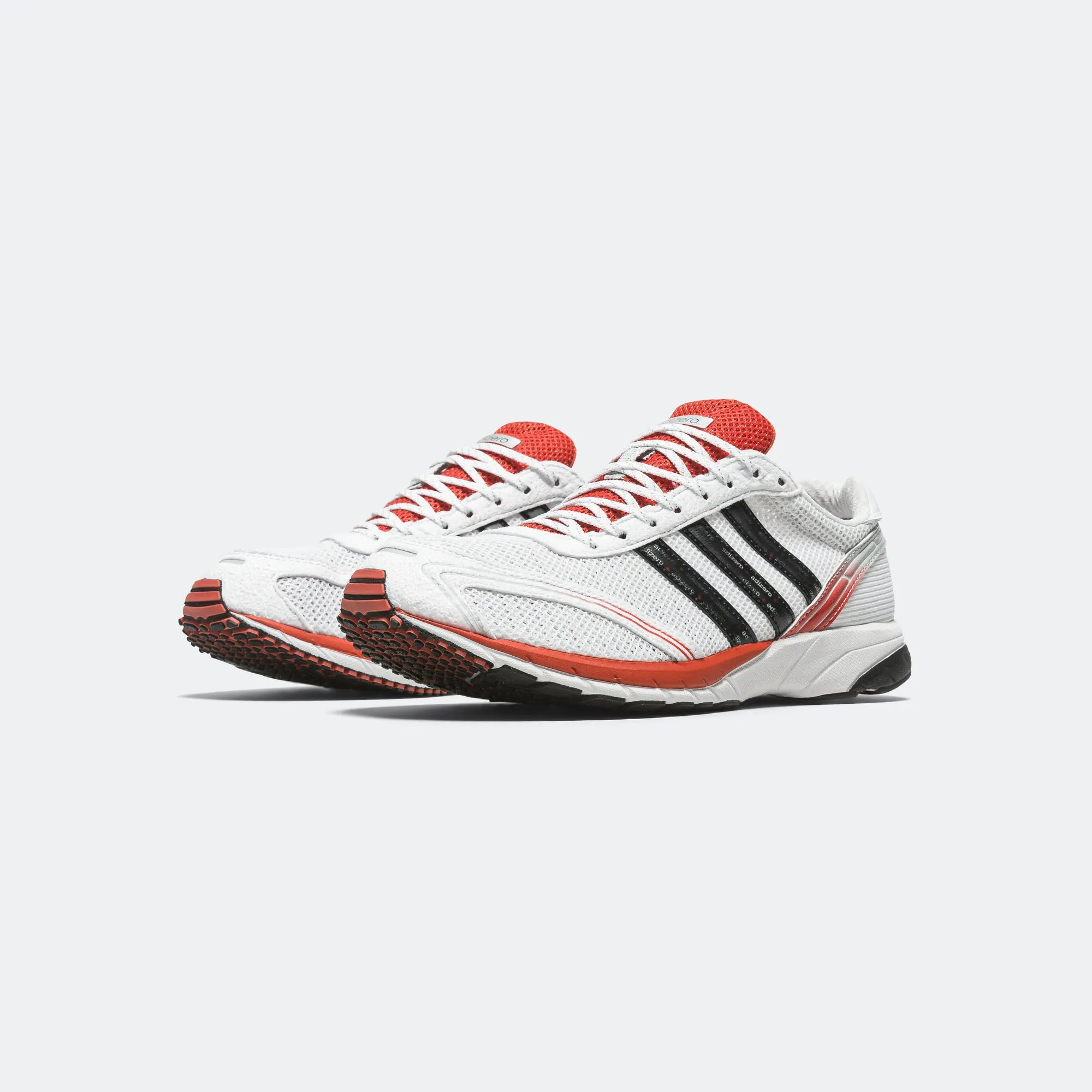 Adizero Adios OG - Footwear White/Preloved Red-Core Black