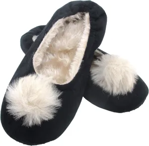 Adult Super Soft Warm Cozy Fuzzy Tie Dye Slippers Non-Slip Lined Socks, Indoor Travel Home Slippers, 1 Pair