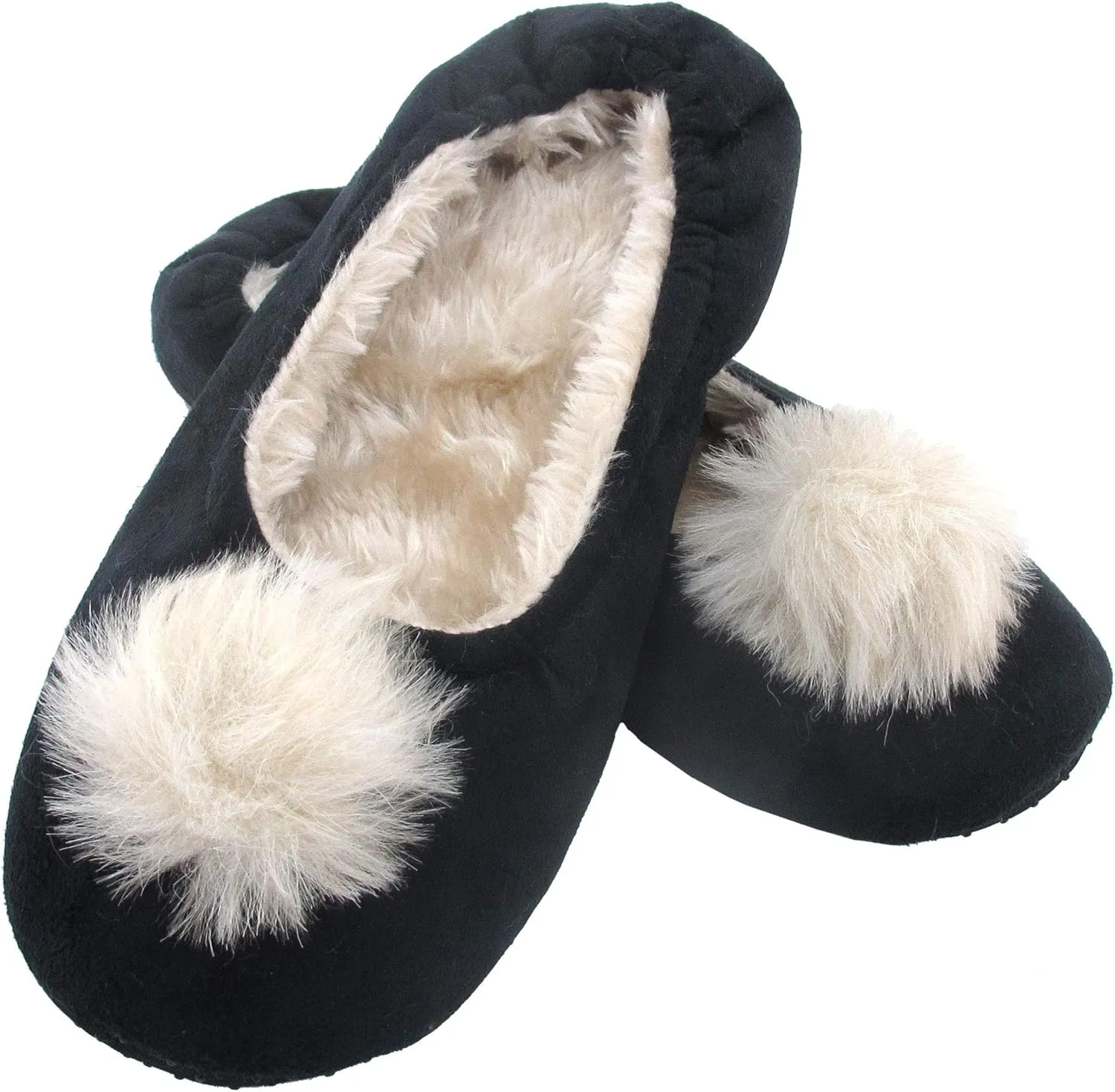 Adult Super Soft Warm Cozy Fuzzy Tie Dye Slippers Non-Slip Lined Socks, Indoor Travel Home Slippers, 1 Pair
