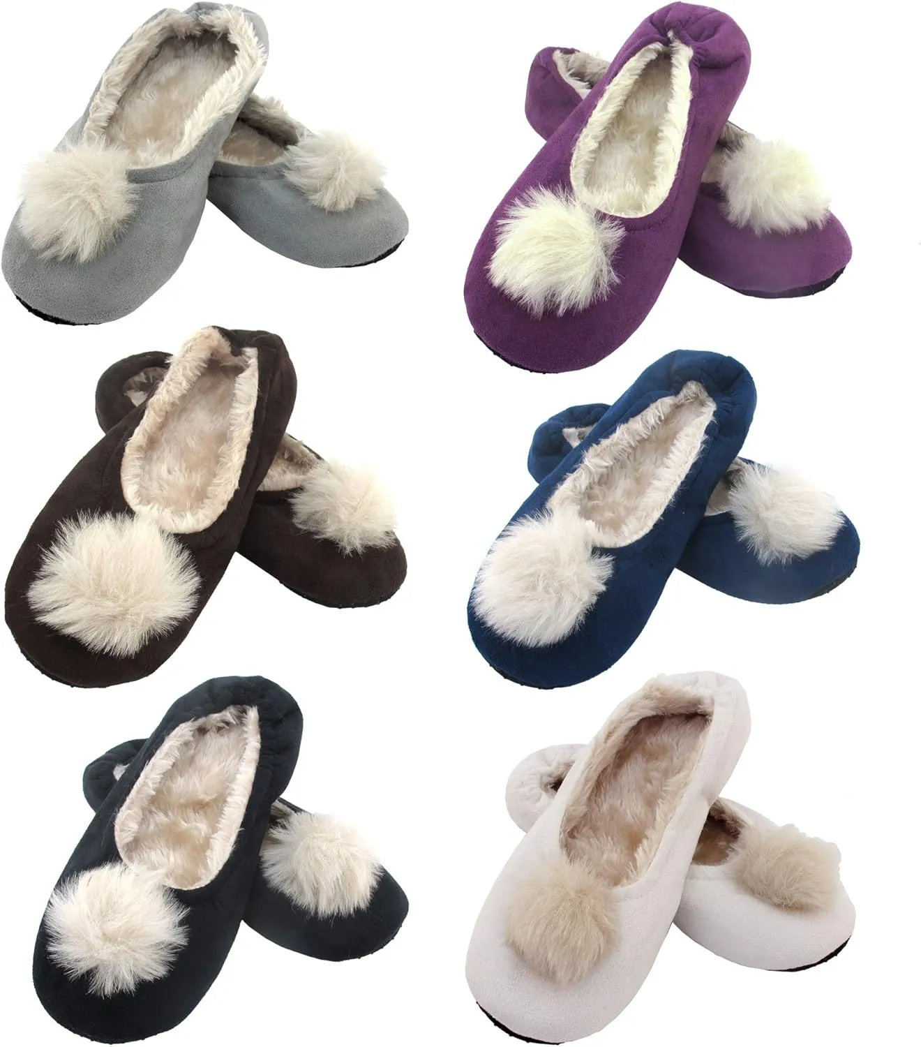 Adult Super Soft Warm Cozy Fuzzy Tie Dye Slippers Non-Slip Lined Socks, Indoor Travel Home Slippers, 1 Pair