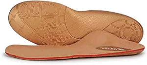 Aetrex Men's L600 Orthotics Shoe Inserts for Walking All Day Insoles Men - Memory Foam Shoe Inserts Step Comfortably with Shoe Insoles