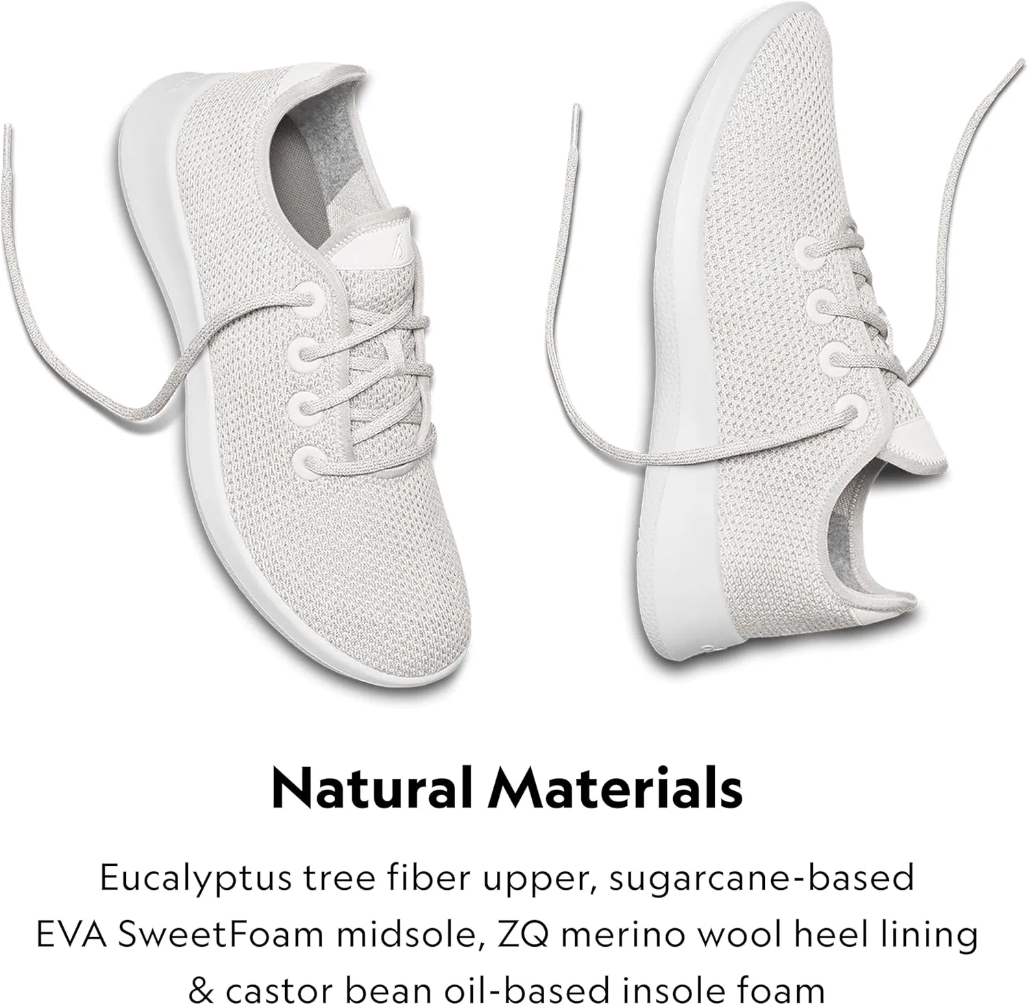 Allbirds Men’s Tree Runners Everyday Sneakers, Machine Washable Shoe Made with Natural Materials