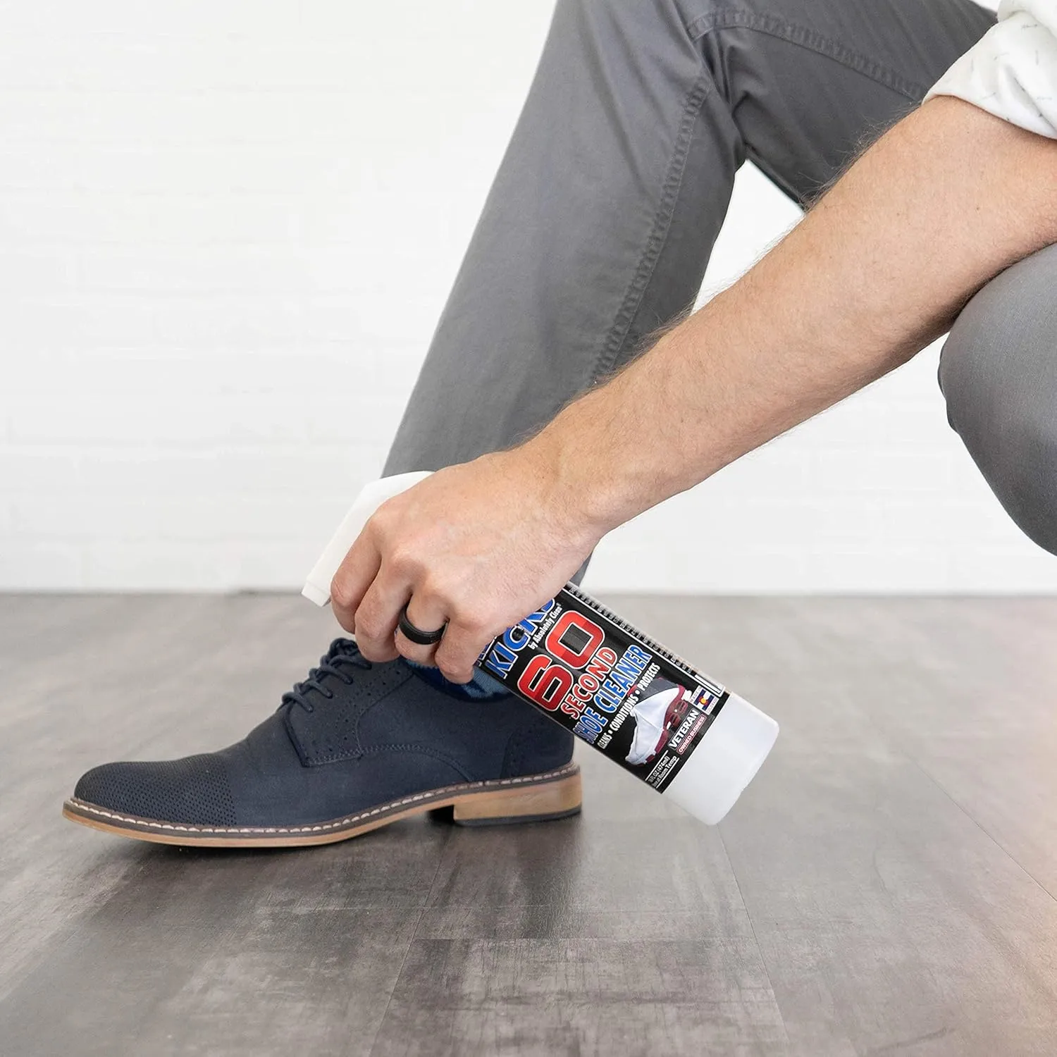 Amazing Klean Kicks 60 Second Shoe Cleaner - Fast & Easy - Sneakers, Shoes, Boots, Hats & More - USA