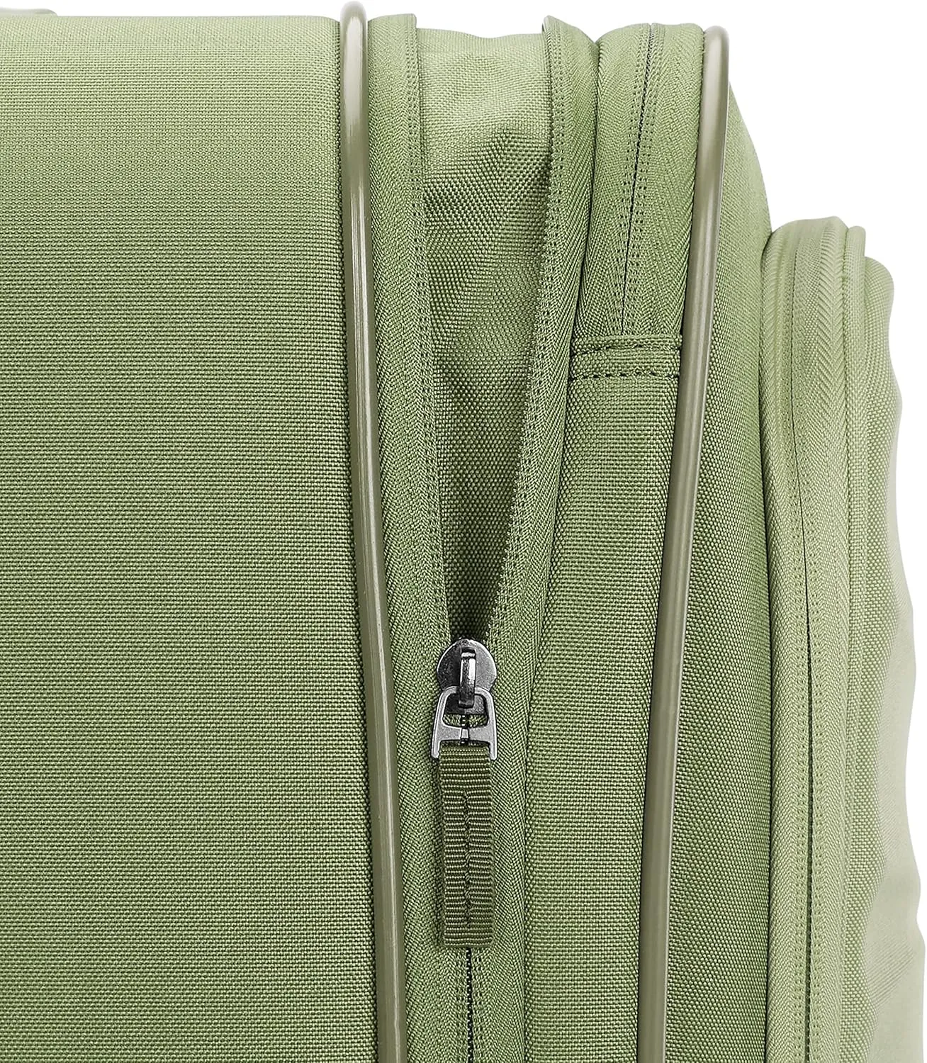 American Tourister Cascade Softside Expandable Luggage with Spinner Wheels, Sage Green, 28-Inch