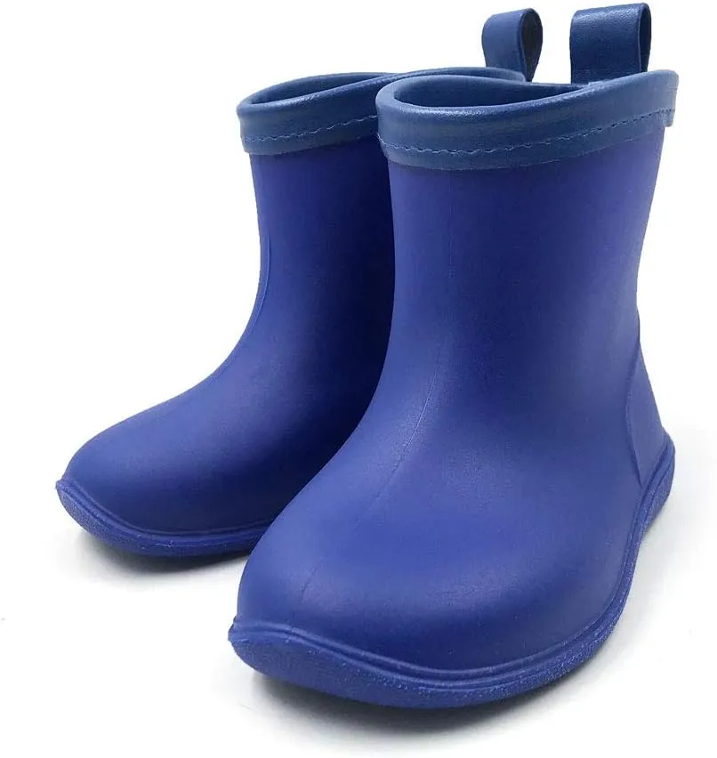 Amoji Baby Kids Easy On Rain Shoes Boots for Toddler Little Kid