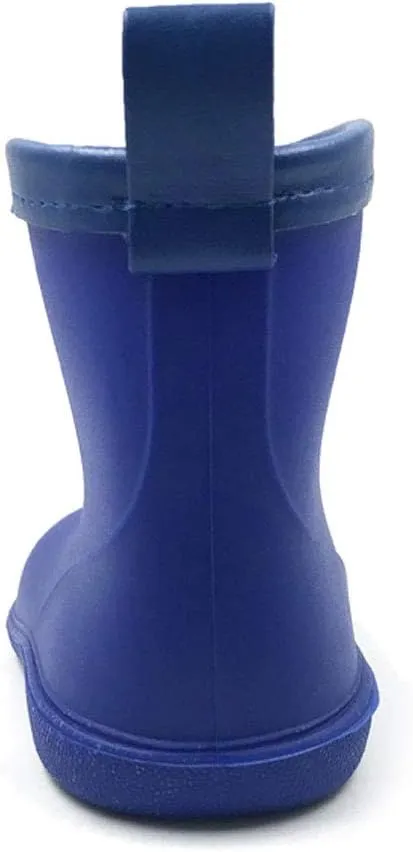 Amoji Baby Kids Easy On Rain Shoes Boots for Toddler Little Kid