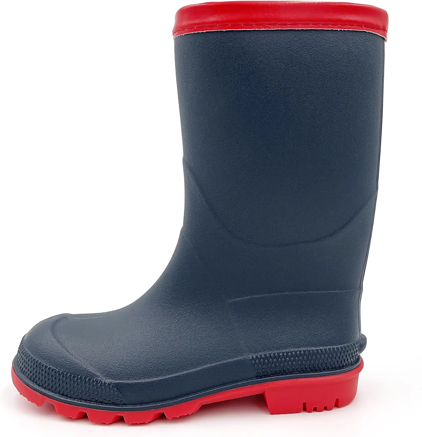 Amoji Kids Rain shoes Easy On Rubber Rain Boots (Little Kid/Big Kid)