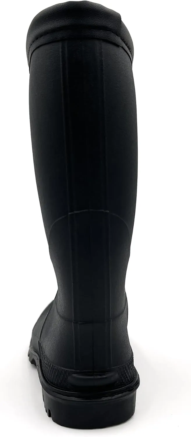 Amoji Kids Rain shoes Easy On Rubber Rain Boots (Little Kid/Big Kid)