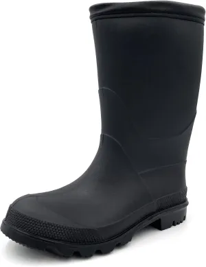 Amoji Kids Rain shoes Easy On Rubber Rain Boots (Little Kid/Big Kid)