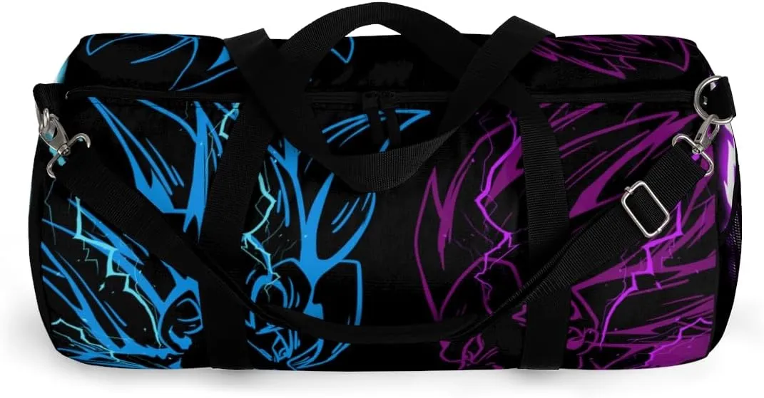 Anime Gym Bag for Women Men - Large Capacity Waterproof Workout Fitness Travel Sports Bags Fashion Street Camping Expandable Carry On Duffle Bag For Couple (BL19) PTY