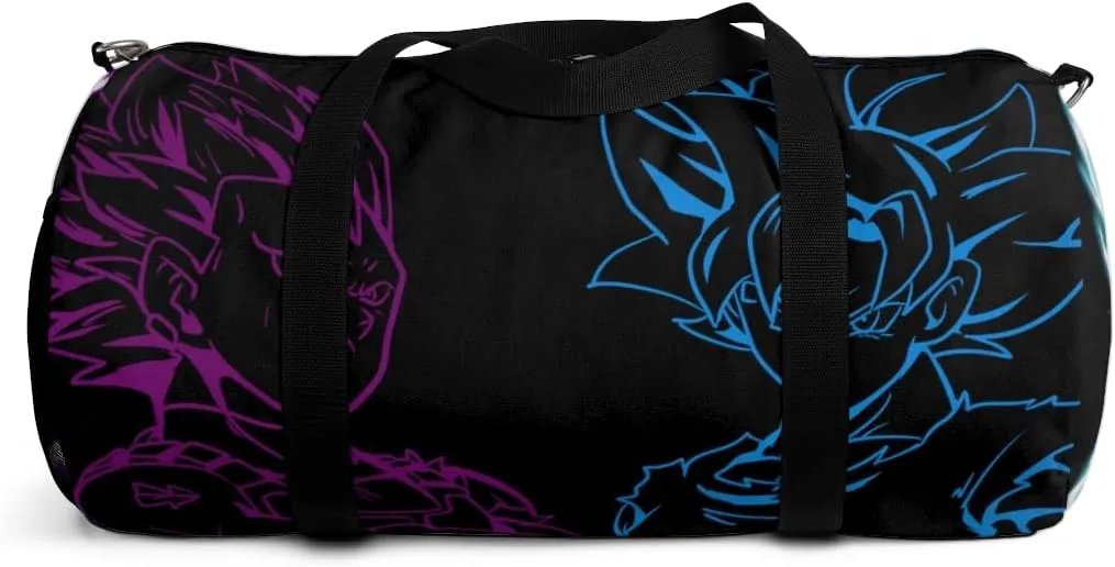 Anime Gym Bag for Women Men - Large Capacity Waterproof Workout Fitness Travel Sports Bags Fashion Street Camping Expandable Carry On Duffle Bag For Couple (BL19) PTY