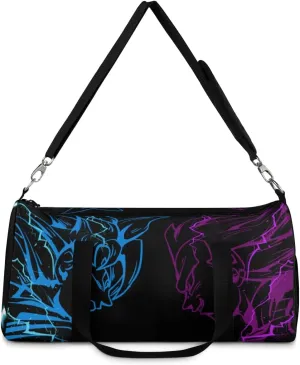 Anime Gym Bag for Women Men - Large Capacity Waterproof Workout Fitness Travel Sports Bags Fashion Street Camping Expandable Carry On Duffle Bag For Couple (BL19) PTY