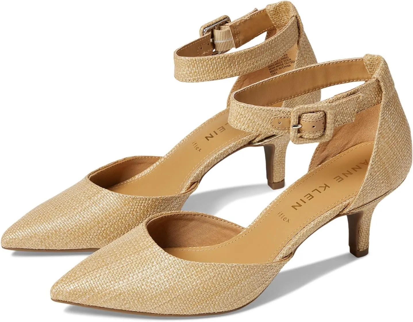 Anne Klein Womens Fabulist Ankle Wrap Dress Pumps