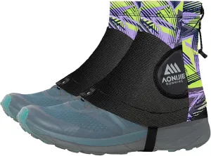 AONIJIE Low Ankle Leggings UV and Sand Resistant Shoe Covers for Hiking Cross Country Triathlon Marathon