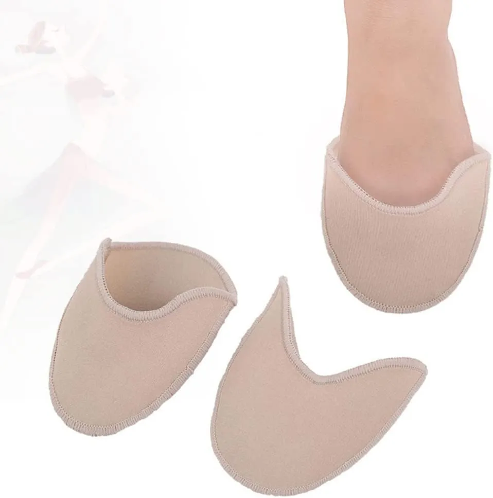 Artibetter 1 Pair Dance Foot Thong Elastic Toe Lyrical Shoes Half Sole Ballet Toe Cover Non Skid Slippers for Women Ballet Toe Pads Pointed Heels for Women Toe Caps Guard Plate Miss Invisible