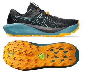 ASICS Gel Trabuco 13 GTX (Black/Atlantis Blue) Mens