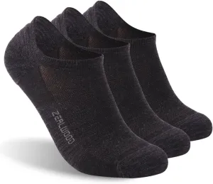 Athletic Running Socks, ZEALWOOD Unisex Merino Wool Anti-blister Cushion Hiking Socks,1/3 Pairs