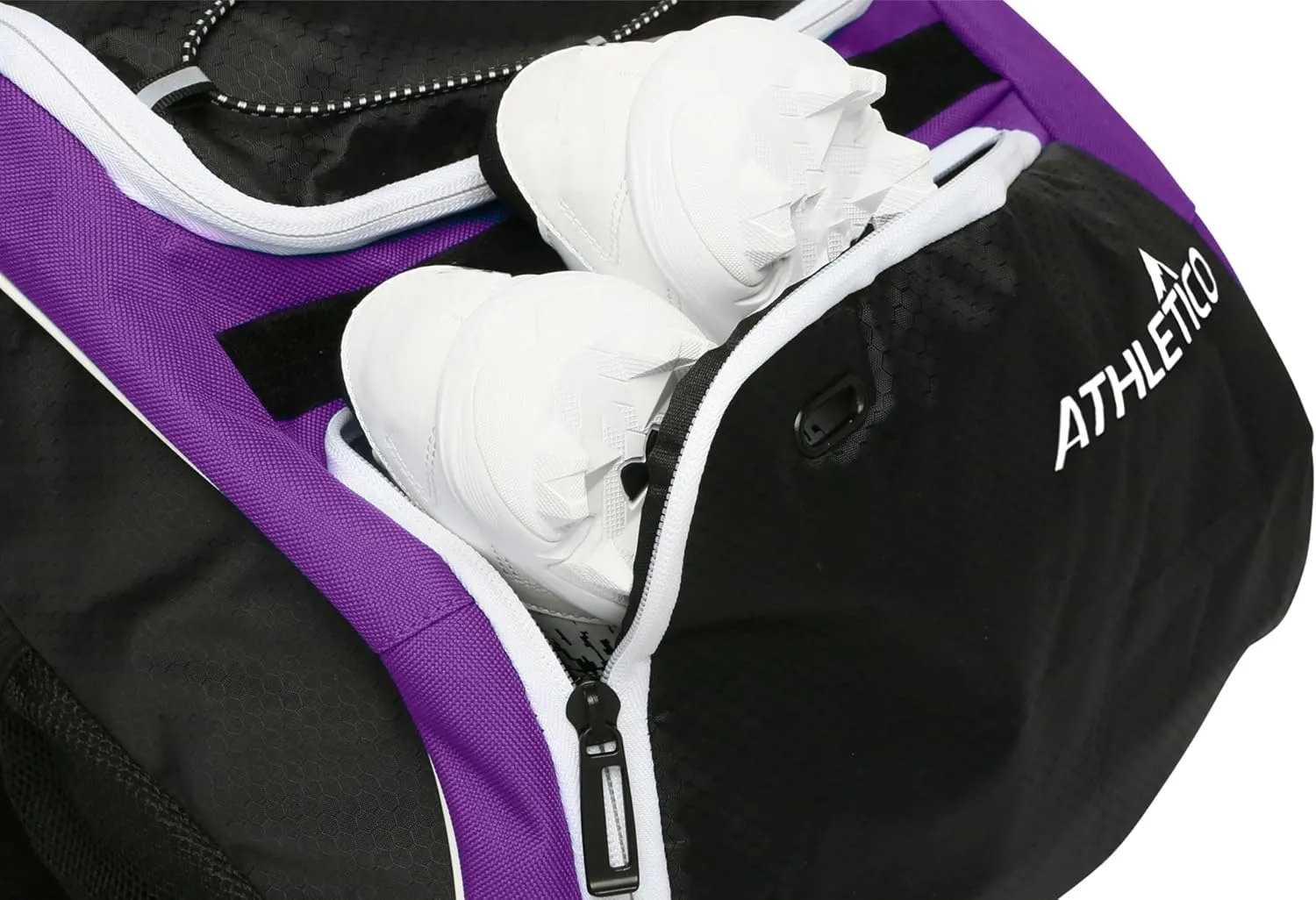 Athletico Baseball Bat Bag - Backpack for Baseball, T-Ball & Softball Equipment & Gear for Youth and Adults | Holds Bat, Helmet, Glove, & Shoes |Shoe Compartment & Fence Hook