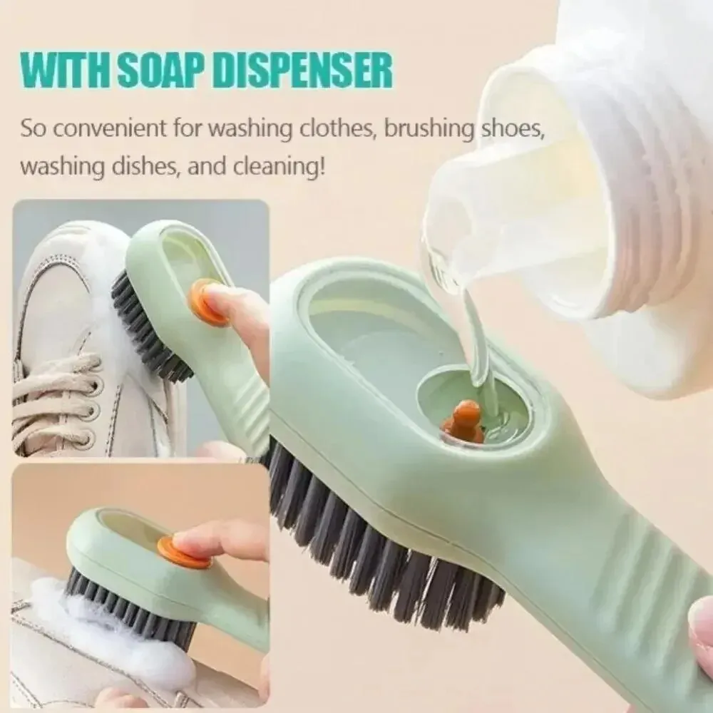 Automatic Liquid Shoe Cleaning Brush