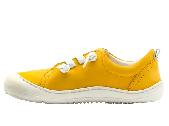 AYLLA BAREFOOT SNEAKER KECK KIDS  - YELLOW