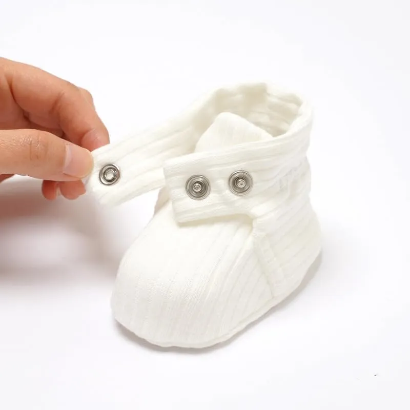 Baby Slippers Newborn Infant Booties Shoes Soft Cozy First Walkers Boots for Boy Girl