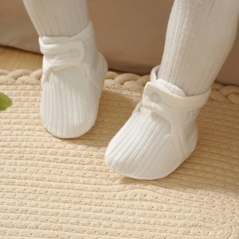 Baby Slippers Newborn Infant Booties Shoes Soft Cozy First Walkers Boots for Boy Girl