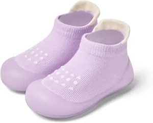Baby Sock Shoes Baby Walking Shoes Infant Non-Slip Breathable Slippers with Soft Rubber Sole Baby Boys Girls Sneakers