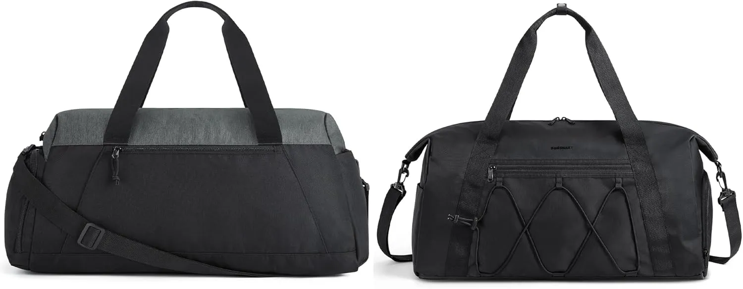 BAGSMART Gym Bags With Shoe Compartment